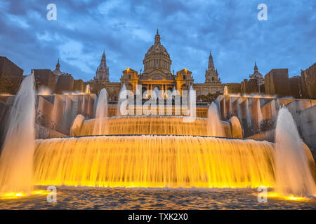 National Palace, Barcelona Stockfoto