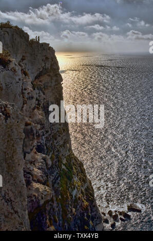 Lampedusa Insel Sizilien Italien Stockfoto