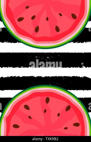 Handtücher für den Strand design Vorlage. Vector Illustration Stock Vektor