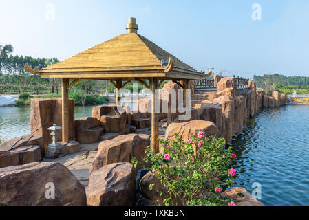 Heben Zhi Brücke in Konfuzius kulturelle Stadt, Suixi, Guangdong Stockfoto