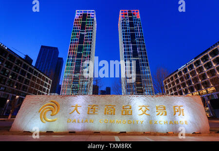 Dalian Futures Gebäude Stockfoto