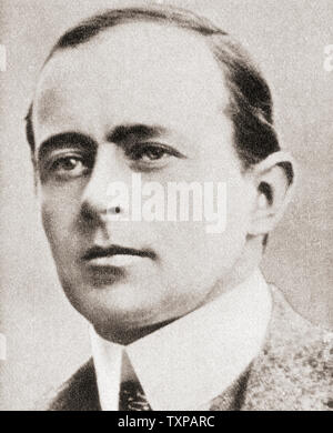 Robert Falcon Scott, 1868 - 1912. British Royal Navy Offizier und Entdecker der antarktischen Regionen. Aus dem Festzug des Jahrhunderts, veröffentlicht 1934. Stockfoto