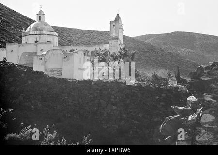 REAL DE CATORCE, SLP/MEXIKO - 18.November 2002: Ansicht von Guadalupe Kapelle. Stockfoto