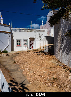 Portugiesische Dorf Szene, Algarve, Portugal Stockfoto