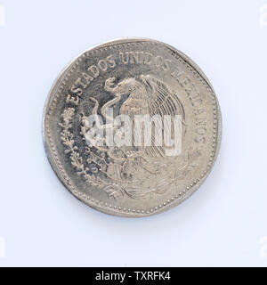 Mexiko 5 Pesos Münze - 1981 Stockfoto