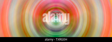 Zusammenfassung Hintergrund der bunten Spin Kreis Radial Bewegungsunschärfe. Hintergrund für die moderne Grafik und Text. Stockfoto