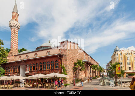 Dzhumaya Moschee befindet sich im Stadtzentrum von Plovdiv Bulgarien europäische Kulturhauptstadt 2019 entfernt Stockfoto