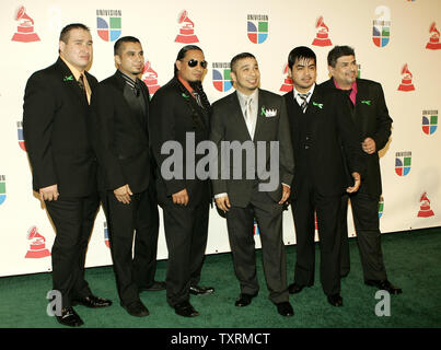 Siggno kommt an der 9. jährlichen Latin Grammy Awards im Toyota Center in Houston, Texas am 13. November 2008. (UPI Foto/Michael Busch) Stockfoto