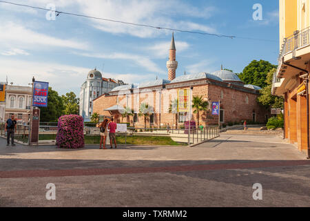 Dzhumaya Moschee befindet sich im Stadtzentrum von Plovdiv Bulgarien Stockfoto