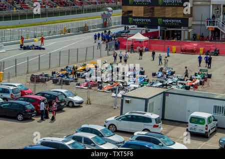 Meister der historischen FIA-Formel-1-Weltmeisterschaft Stockfoto