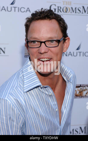 Warf Mitglied Matthew Lillard kommt bei der Premiere von "Die Trauzeugen' am Arclight Kinos in Los Angeles, Kalifornien am 12. Juli 2006 abgehalten. (UPI Foto/Phil McCarten) Stockfoto