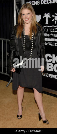 Natalie Maines, Leadsängerin der Dixie Chicks kommt als Gast für die Premiere der motion picture Drama 'Rocky Balboa', am Grauman's Chinese Theater in Hollywood" in Los Angeles am 13. Dezember 2006. (UPI Foto/Jim Ruymen) Stockfoto