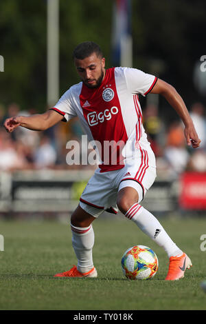 25. Juni 2019 Oldenzaal, Netherlans Fußball Ajax-v Quick 20 L-r: Zakaria Labyad von Ajax Stockfoto