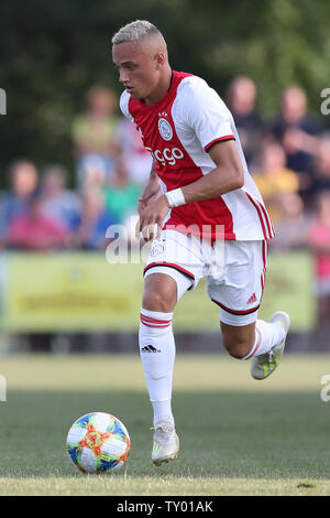 25. Juni 2019 Oldenzaal, Netherlans Fußball Ajax-v Quick 20 L-r: Noa Lang Stockfoto