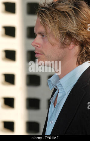 Schauspieler Eric Christian Olsen kommt bei der Premiere von "Lizenz zu Wed" in Los Angeles am 25. Juni 2007. (UPI Foto/John Hayes) Stockfoto