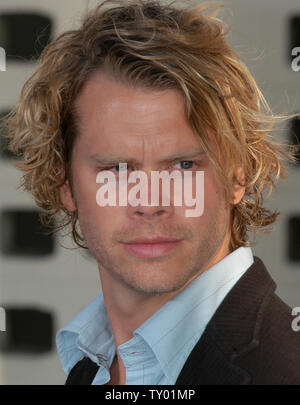 Schauspieler Eric Christian Olsen kommt bei der Premiere von "Lizenz zu Wed" in Los Angeles am 25. Juni 2007. (UPI Foto/John Hayes) Stockfoto