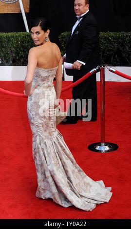 Schauspielerin Teri Hatcher nimmt an der 14. Jahrestagung der Screen Actors Guild Awards in Los Angeles am 27. Januar 2008. (UPI Foto/Jim Ruymen) Stockfoto