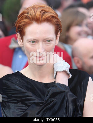 Schauspielerin Tilda Swinton kommt an der 80. jährlichen Academy Awards im Kodak Theater in Hollywood, Kalifornien, am 24. Februar 2008. (UPI Foto/Jim Ruymen) Stockfoto