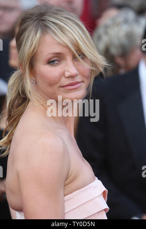 Cameron Diaz kommt für die 80. jährlichen Academy Awards im Kodak Theater in Hollywood, Kalifornien, am 24. Februar 2008. (UPI Foto/Terry Schmitt) Stockfoto