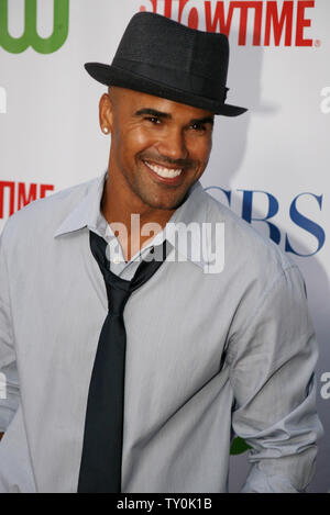 Schauspieler Shemar Moore nimmt an der CBS, CW und Showtime Presse tour Party in Los Angeles am 18. Juli 2008. (UPI Foto/Kevin Reece). . Stockfoto