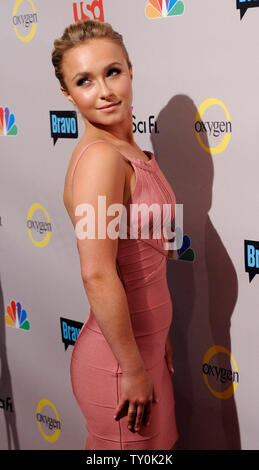 Schauspielerin Hayden Panettiere besucht die NBC All-Star-Party in Beverly Hills, Kalifornien am 20. Juli 2008. (UPI Foto/Jim Ruymen) Stockfoto