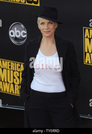 Sängerin Annie Lennox kommt an der American Music Awards 2008 in Los Angeles am 23 November, 2008. (UPI Foto/Jim Ruymen) Stockfoto