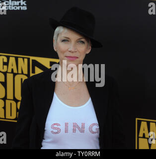 Sängerin Annie Lennox kommt an der American Music Awards 2008 in Los Angeles am 23 November, 2008. (UPI Foto/Jim Ruymen) Stockfoto