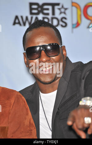 LOS ANGELES, Ca. Juni 28, 2009: Bobby Brown bei den 2009 BET Awards (Black Entertainment Television) im Shrine Auditorium. © 2009 Paul Smith/Featureflash Stockfoto