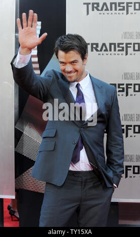 Schauspieler Josh Duhamel, die Sterne in der Sci-fi-Film "Transformers - Die Rache" besucht die Premiere des Films in Los Angeles am 22. Juni 2009. (UPI Foto/Jim Ruymen) Stockfoto