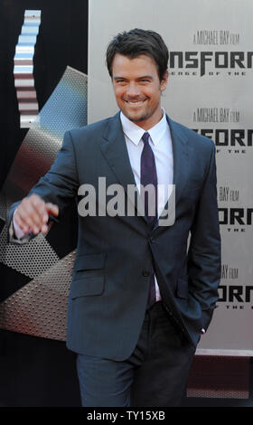 Schauspieler Josh Duhamel, die Sterne in der Sci-fi-Film "Transformers - Die Rache" besucht die Premiere des Films in Los Angeles am 22. Juni 2009. (UPI Foto/Jim Ruymen) Stockfoto