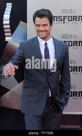 Schauspieler Josh Duhamel, die Sterne in der Sci-fi-Film "Transformers - Die Rache" besucht die Premiere des Films in Los Angeles am 22. Juni 2009. (UPI Foto/Jim Ruymen) Stockfoto
