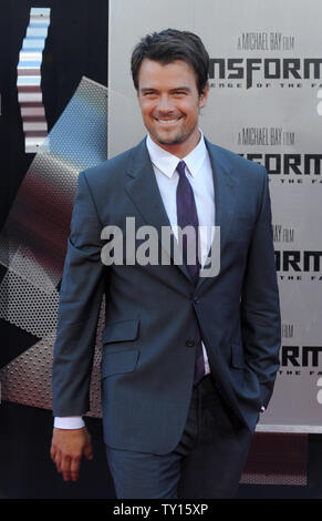 Schauspieler Josh Duhamel, die Sterne in der Sci-fi-Film "Transformers - Die Rache" besucht die Premiere des Films in Los Angeles am 22. Juni 2009. (UPI Foto/Jim Ruymen) Stockfoto