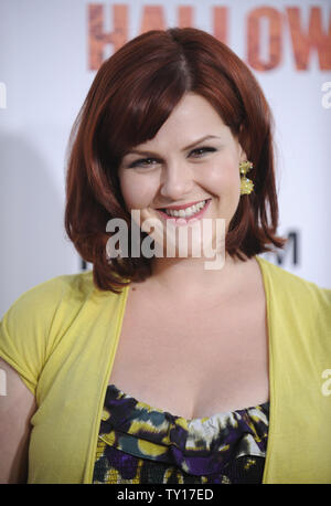 Sara Rue besucht die Premiere von "Halloween II" in Los Angeles am 24. August 2009. UPI/Phil McCarten Stockfoto