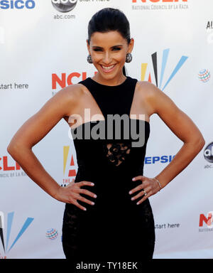 Nelly Furtado kommt für die ALMA Awards an der UCLA Royce Hall im Westwood Abschnitt von Los Angeles am 17 September, 2009, in Los Angeles. UPI/Jim Ruymen Stockfoto