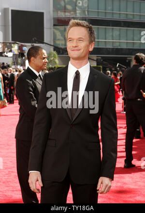 Show host Neil Patrick Harris kommt am 61. Primetime Emmy Awards auf der Nokia Center in Los Angeles am 20. September 2009. UPI/Lori Shepler Stockfoto