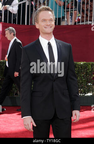 Show host Neil Patrick Harris kommt am 61. Primetime Emmy Awards auf der Nokia Center in Los Angeles am 20. September 2009. UPI/Lori Shepler Stockfoto