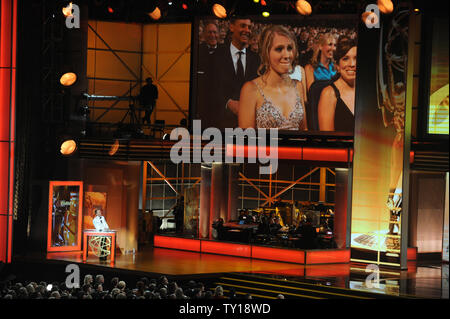 Schauspieler und Wirt Neil Patrick Harris, der während der 61 Emmy Awards in Los Angeles, Kalifornien am 20. September 2009. UPI/Jim Ruyman Stockfoto