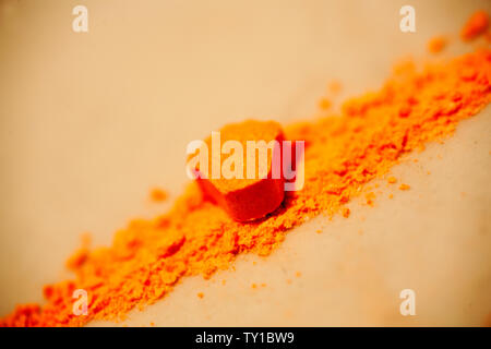 Extasy mdma Makro Hintergrund Fine Art Drucke in hoher Qualität Stockfoto