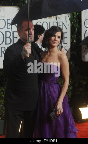 Sandra Bullock kommt bei der 67. jährlichen Golden Globe Awards im Beverly Hilton am 17 Januar, 2010 in Beverly Hills, Kalifornien. UPI/Jim Ruymen Stockfoto