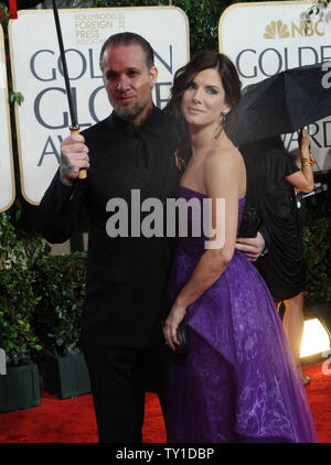 Sandra Bullock kommt bei der 67. jährlichen Golden Globe Awards im Beverly Hilton am 17 Januar, 2010 in Beverly Hills, Kalifornien. UPI/Jim Ruymen Stockfoto
