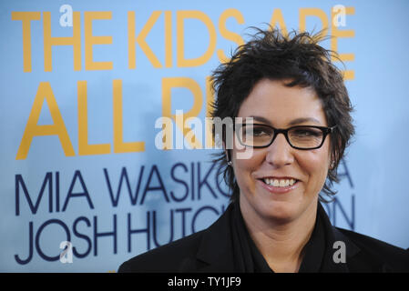 Regisseurin Lisa Cholodenko besucht die Premiere des Films "Die Kinder sind alle Recht' in Los Angeles am 17. Juni 2010. (UPI Foto/Phil McCarten) Stockfoto