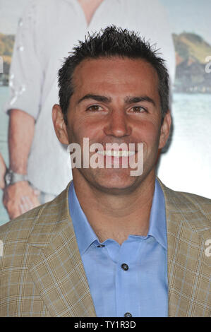 LOS ANGELES, Ca. Oktober 05, 2009: Kurt Warner bei der Amerikanischen Premiere seines neuen Films "Paare Retreat' bei Mann's Village Theater, Westwood. © 2009 Paul Smith/Featureflash Stockfoto