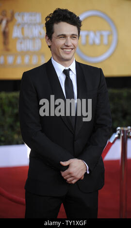 James Franco kommt an der 17. jährlichen Screen Actors Guild Awards im Shrine Auditorium in Los Angeles am 30. Januar 2011 statt. UPI/Phil McCarten Stockfoto