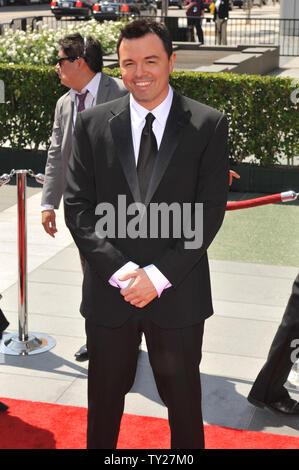 LOS ANGELES, Ca. September 12, 2009: Seth Rogen bei den 2009 Creative Arts Emmy Awards im Nokia Theatre L.A. Leben in der Innenstadt von Los Angeles. © 2009 Paul Smith/Featureflash Stockfoto