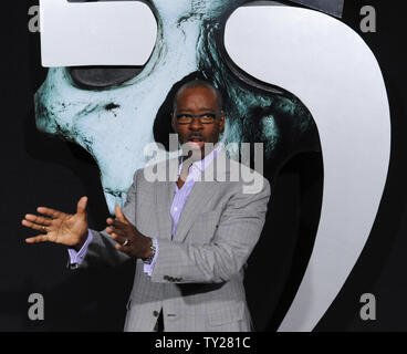 Courtney B. Vance, ein Ensemble in der motion picture Thriller "Final Destination 5", sorgt sich die Premiere des Films am Grauman's Chinese Theater, die Hollywood in Los Angeles am 10. August 2011. UPI/Jim Ruymen Stockfoto