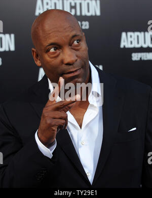 John Singleton, der die Motion Mystery-thriller "Entführung", besucht die Premiere seines neuen Filmes am Grauman's Chinese Theater in Hollywood" in Los Angeles am 15. September 2011. UPI/Jim Ruymen Stockfoto