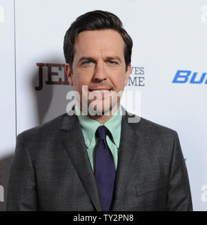 Ed Helms, der Mitglied in der motion picture Komödie 'Jeff, der zu Hause lebt, besucht die Premiere des Films an der Directors Guild of America in Los Angeles am 7. März 2012. UPI/jim Ruymen Stockfoto