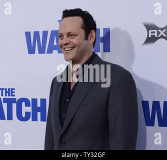 Vince Vaughn, ein Ensemble in der motion picture sci-fi-Komödie "Watch", die Premiere des Films am Grauman's Chinese Theater in Hollywood" in Los Angeles am 23. Juli 2012 besucht. UPI/Jim Ruymen Stockfoto