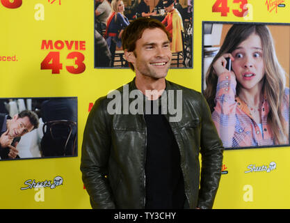 Seann William Scott, der Mitglied in der motion picture Film Komödie "43", sorgt sich die Premiere des Films im TCL Chinese Theatre in Hollywood" in Los Angeles am 23. Januar 2013. UPI/Jim Ruymen Stockfoto