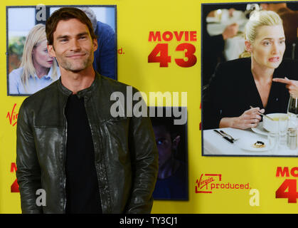 Seann William Scott, der Mitglied in der motion picture Film Komödie "43", sorgt sich die Premiere des Films im TCL Chinese Theatre in Hollywood" in Los Angeles am 23. Januar 2013. UPI/Jim Ruymen Stockfoto